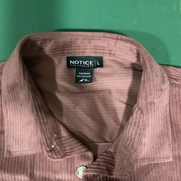 Pink Button Up - Picture 5 of 5